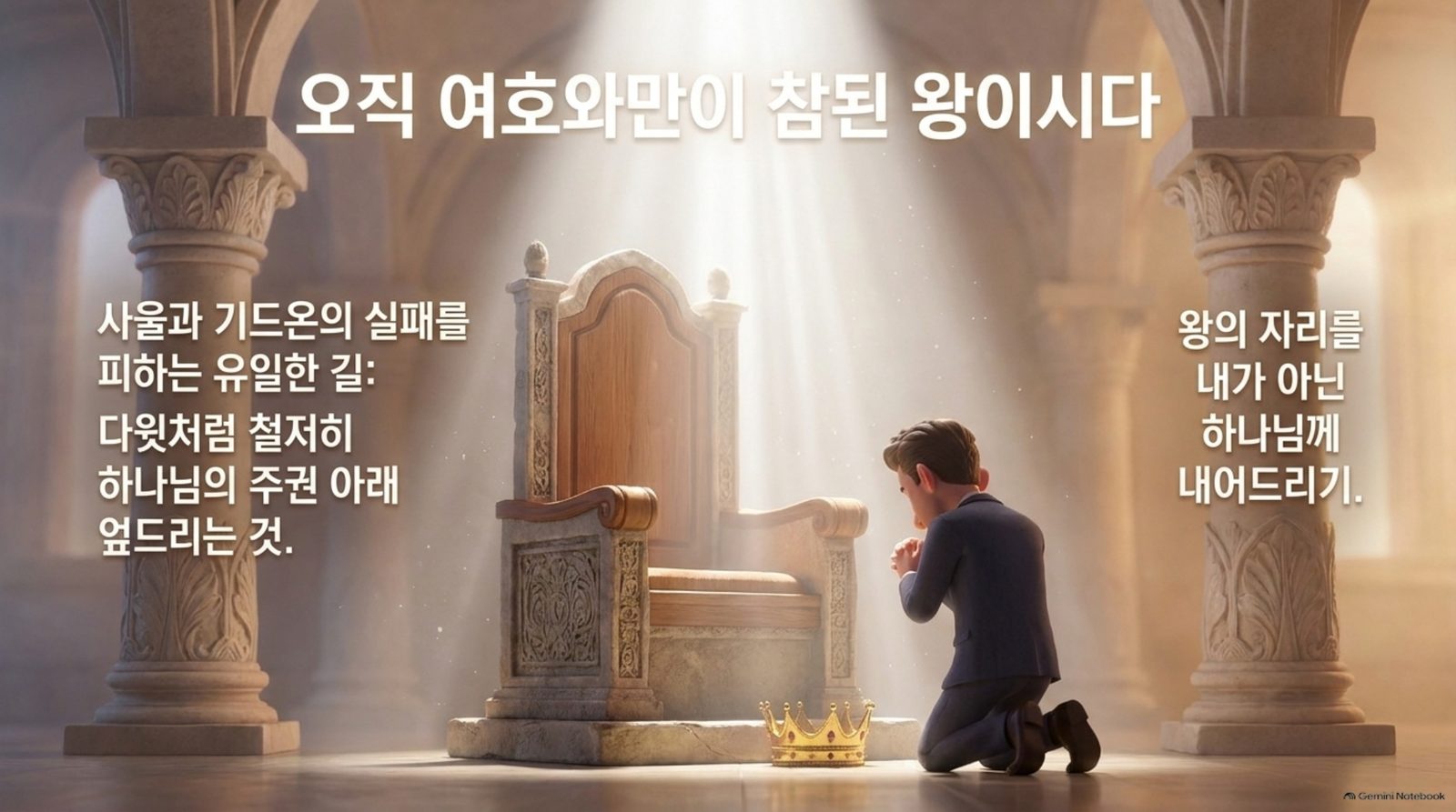 오직 여호와만이 참된 왕이시다 슬라이드