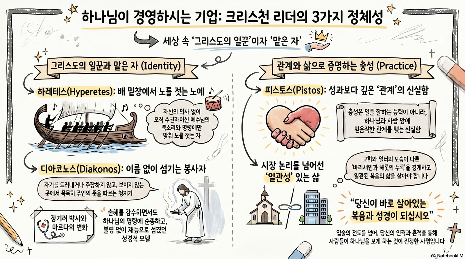 크리스천 리더의 세 가지 정체